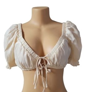 Miss Selfie  crop bra top